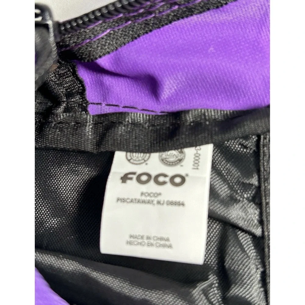 FOCO LSU Tigers purple backpack 16.5x13x5 College NCAA School‎